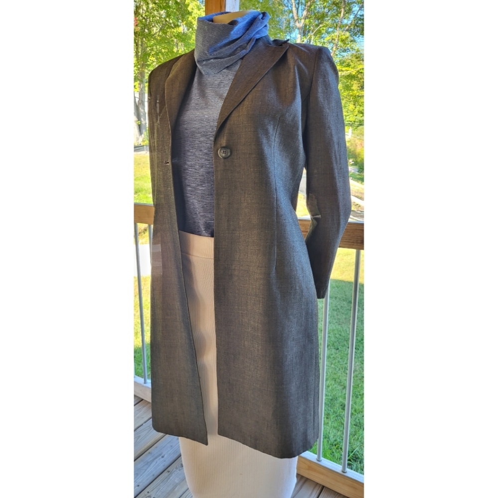Inc Lightweight Coat, Gray,  2P